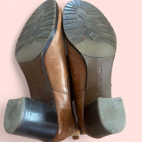 Cole haan tan leather ankle boots - Picture 3 of 3